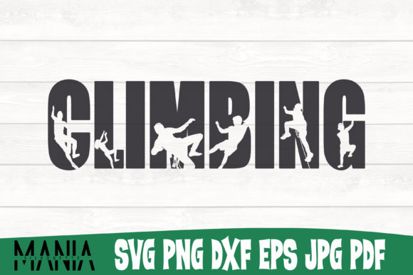 Climbing SVG Cut File Silhouette: A Versatile Design Resource for Makers and Entrepreneurs