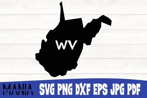 Exploring the West Virginia State SVG Silhouette for Creative Design Projects