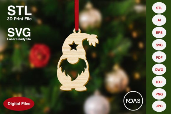 Gnome Christmas Tree Decoration Ornament: A Versatile DIY Craft for the Holidays