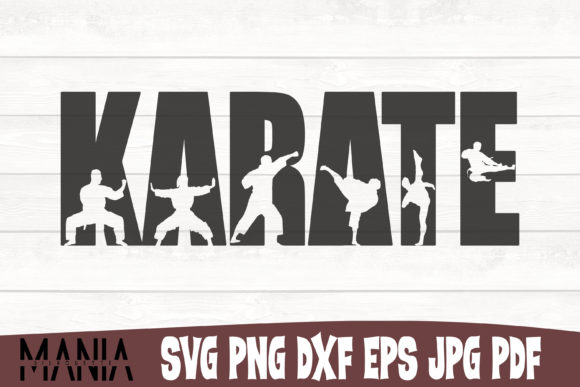 Karate SVG Cut File Silhouette: A Versatile Design Resource