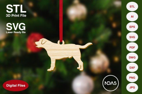 Labrador Retriever Christmas Decorations: Merging Pet Love with Holiday Craftsmanship