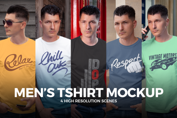 Men's T-Shirt Mock-Up: A Practical Tool for Designers and Businesses