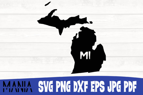 Michigan State SVG Silhouette Cut File: A Versatile Design Resource for Crafters and Designers