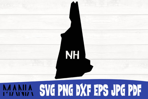 New Hampshire SVG Silhouette: A Versatile Design Resource for Modern Makers