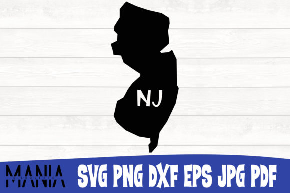 New Jersey State SVG Silhouette Cut File: A Practical Design Resource for Makers and Digital Creators