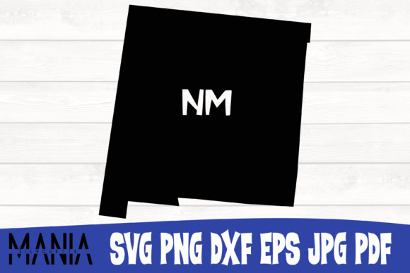 New Mexico State SVG Silhouette Cut File
