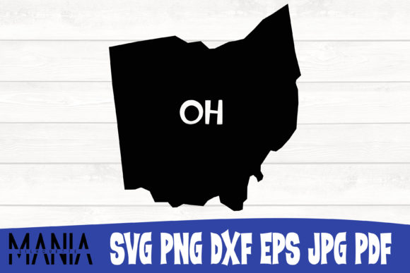 Ohio State SVG Silhouette Cut File – A Versatile Design Tool for Crafters and Makers