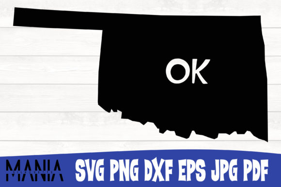 Oklahoma State SVG Silhouette Cut File: Your Creative Design Powerhouse