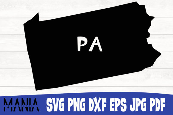 Pennsylvania State SVG Silhouette: A Versatile Design Tool for Makers and Entrepreneurs