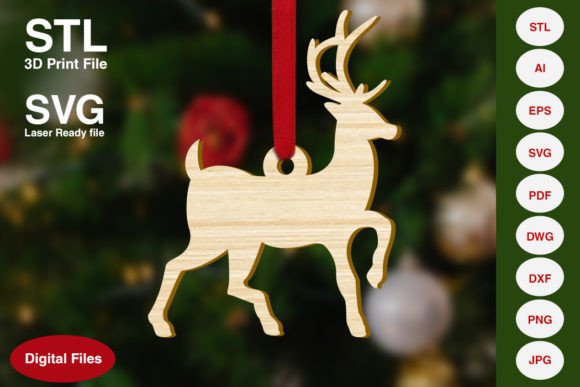 Reindeer Christmas Tree Decoration: A Versatile Holiday Craft for Every Maker