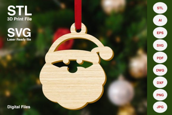 Santa Claus Christmas Tree Decoration