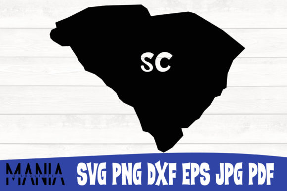 South Carolina State SVG Silhouette: A Design Essential for Makers and Digital Creators