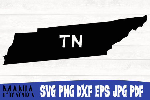 Tennessee State SVG Silhouette Cut File: A Versatile Design Resource