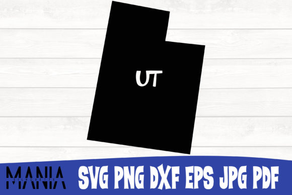 Utah State SVG Silhouette Cut File: A Strategic Asset for Designers and Entrepreneurs