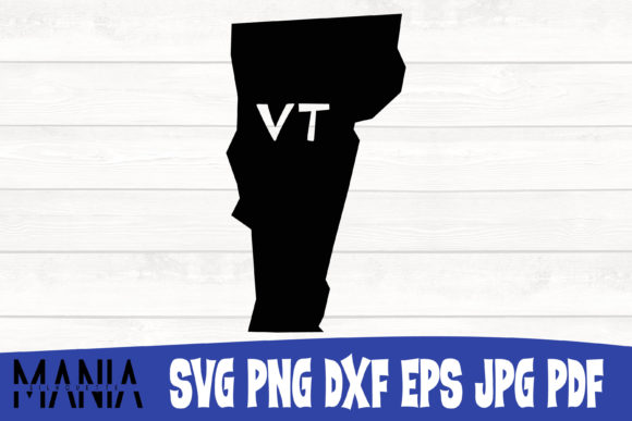 Vermont State SVG Silhouette: Craft with Precision