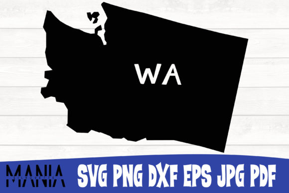 Washington State SVG Silhouette Cut File: A Practical Design Resource for Makers and Digital Creators